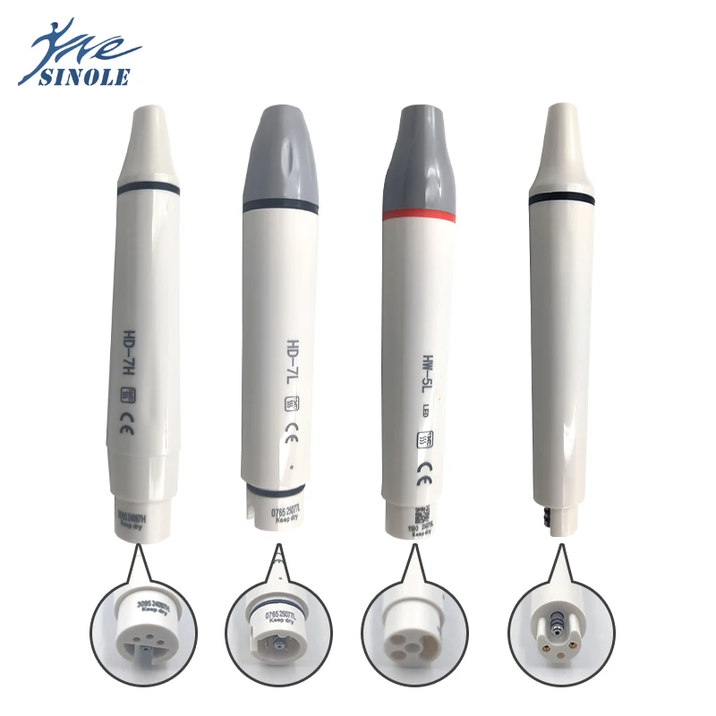 

Dental Ultrasonic Scaler Handpiece Dental Scaling Handle Fit for Many Brands Ultrasonic Piezo Scaler 135°Sterilized