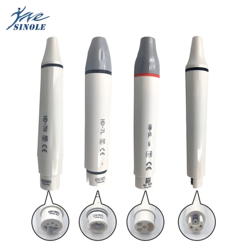 Escalador ultrasónico Dental, pieza de mano, mango de escamación Dental apto para muchas marcas, escalador piezoeléctrico ultrasónico 135 ° Esterilizado