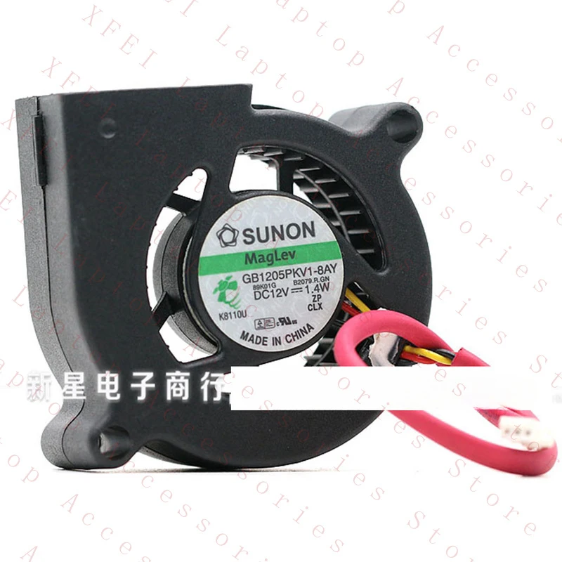

D 1PC GB1205PKV1-8AY Cooling Fan DC12V 1.4W Server Blower Fan 50x50x20mm 3pin New
