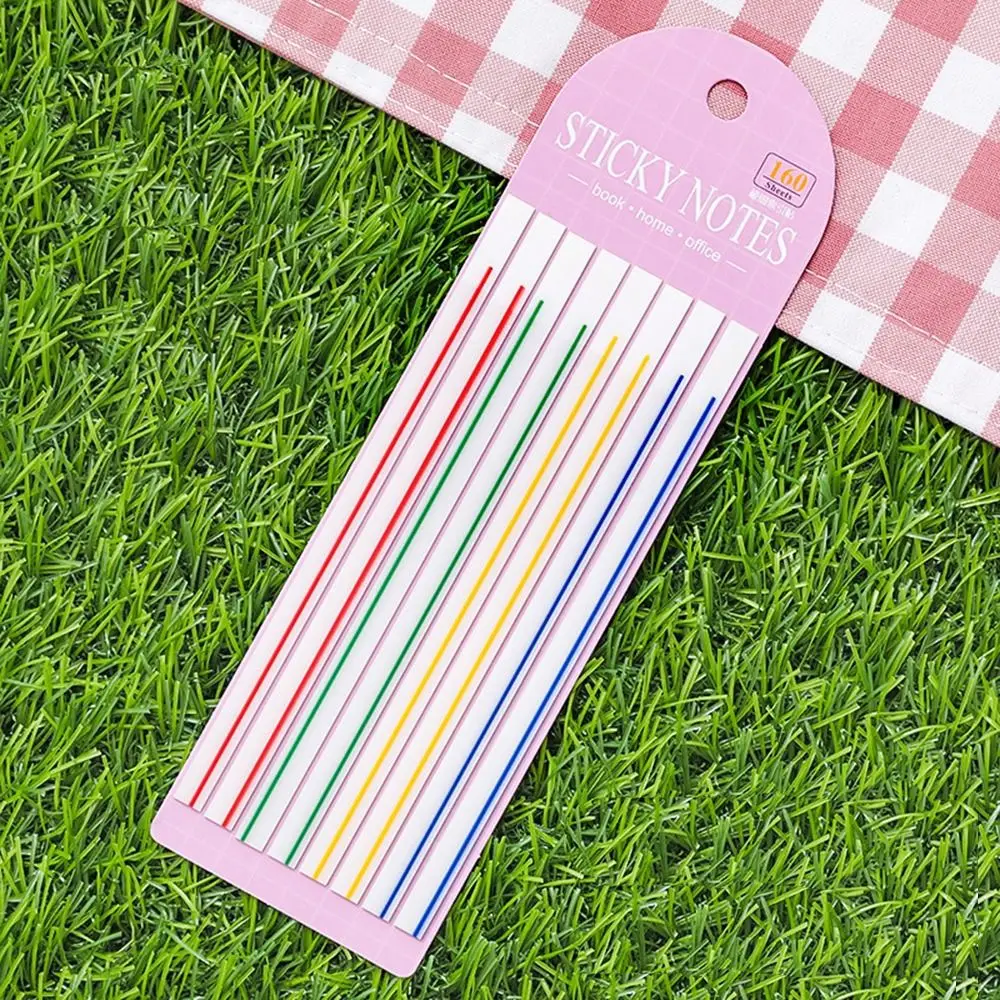 Leitura Label Bookmark Labels, Etiqueta índice gravável, Sticky Notes com Linha, Long Sticky Notes, Bookmark Labels, Índice Tabs, Papelaria