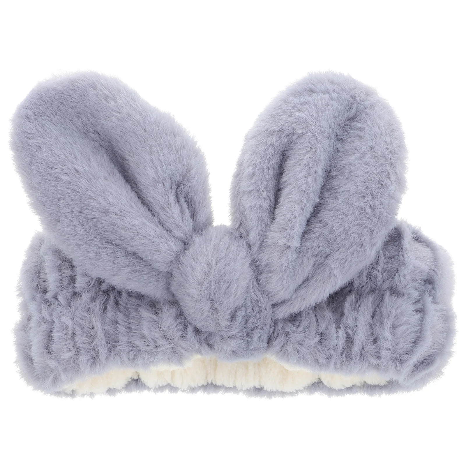 

Fashion 3D Rabbit Ear Headband Suitable for Washing Face Makeup Skincare Secure Fit Animal Print Hairband for All Ages