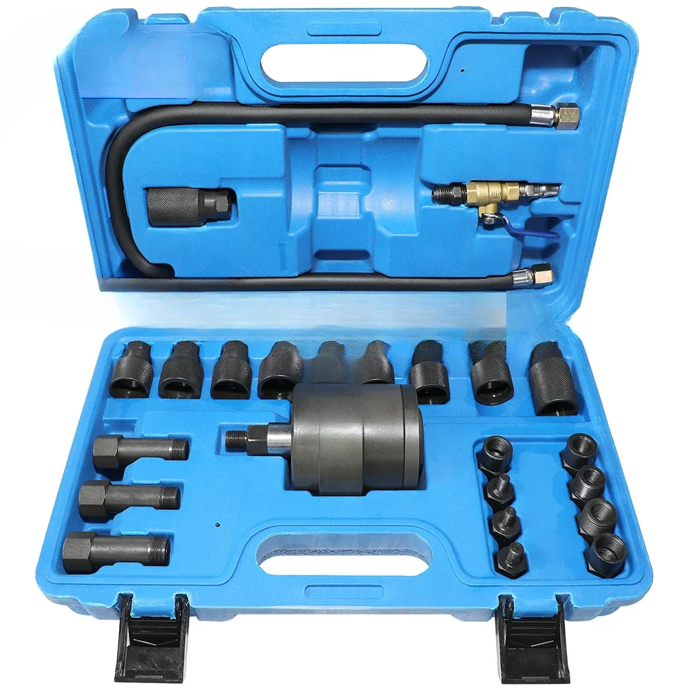 

23pc DIESEL INJECTOR PULLER Pneumatic injector extractor puller kit Professional