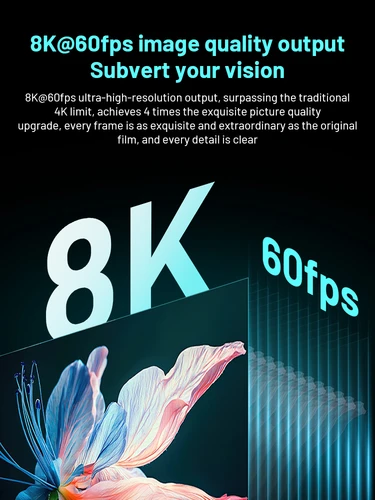 Imagen 2 del producto K9 Pro Streaming 8K Blu Ray Player Android TV Box con reproductor de montaje HDD Player HDR10 + RK3588S Wifi 6 Cable HDMI2.1 incluido