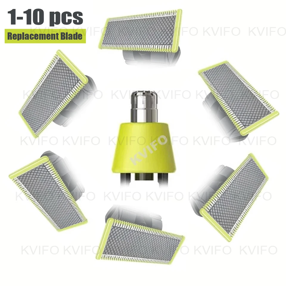 1-10 PCS Men's Electric Shaver Replacement Heads Blades Replacement Kit Attachment for QP&2520/2530/2630/6510/6520/2523