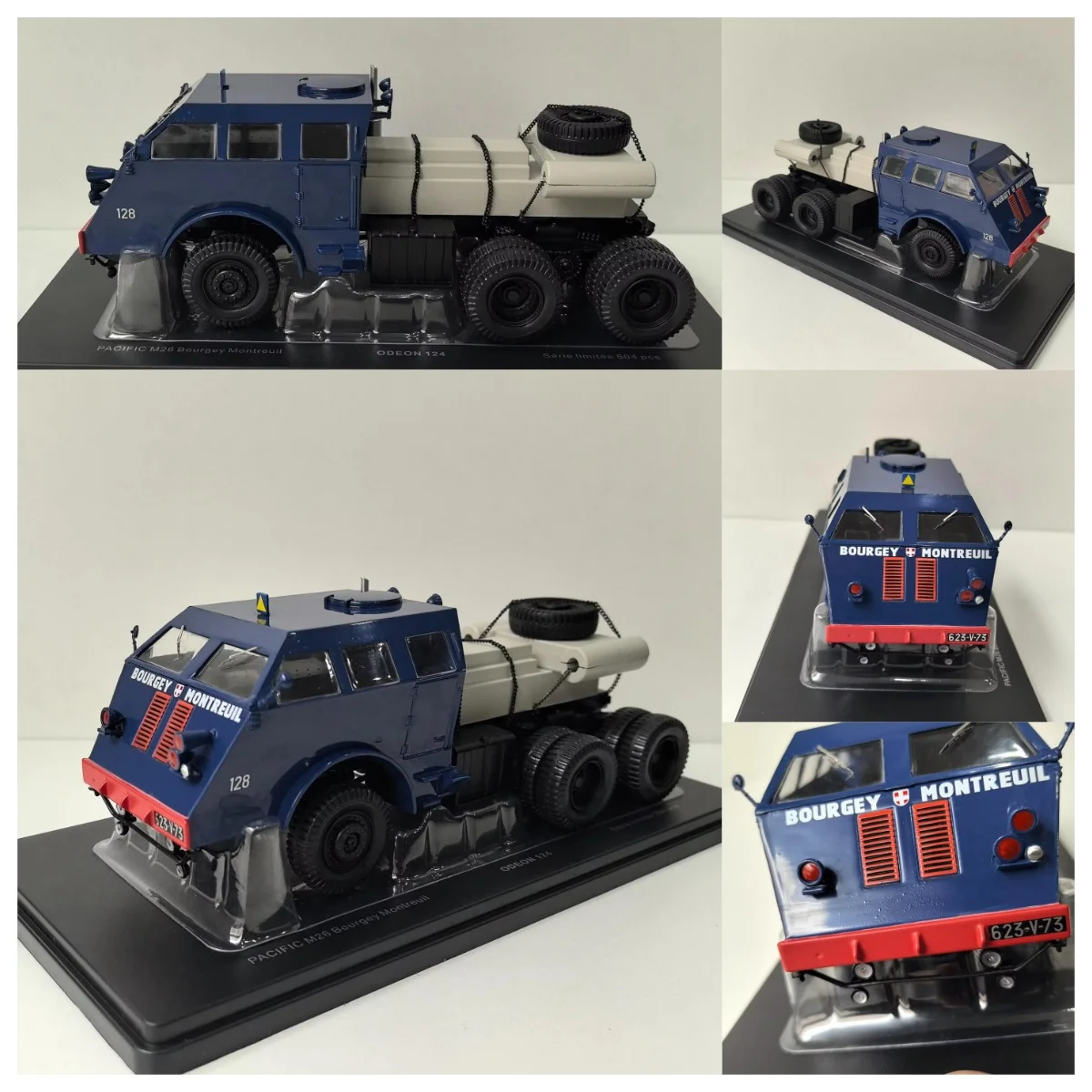 

ODEON Diecast 1/43 Scale PACIFIC M26 V5 Alloy Car Model