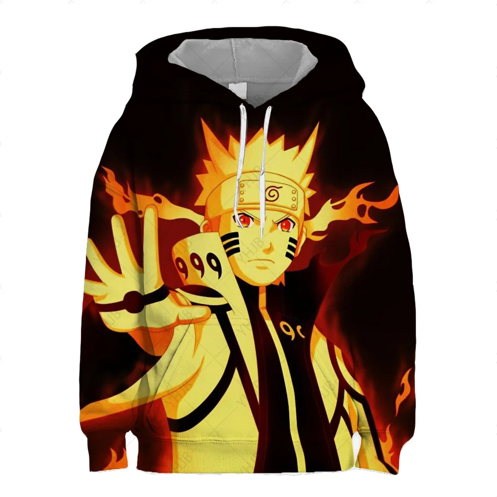 Naruto Shippuden Hoodie Pria Hoodie Akatsuki laki-laki perempuan Hoodie 3D Printing baru Pullover Kakashi Hoodie pria Sasuke pakaian pria