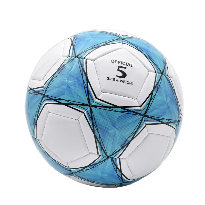 Size 5 Official pvc Soccer Ball - Classic Design Wear-Resistant Outdoor Sports Football for Team Wear