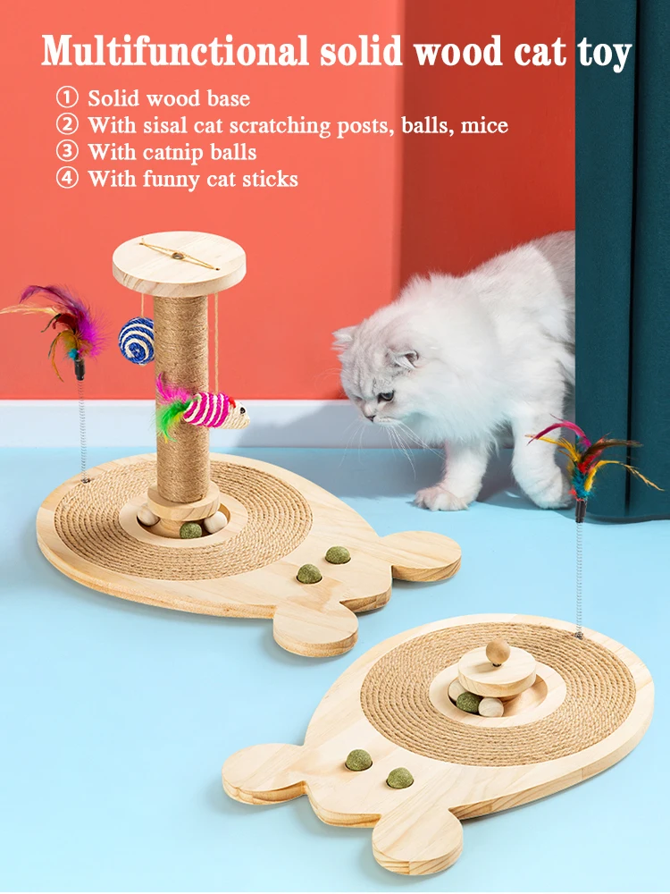 

Pet Cat Scratching post Scraper Scratchers Accessories Supplies Toys for cats Tree Scratch board Catnip ball kittens mint mouse