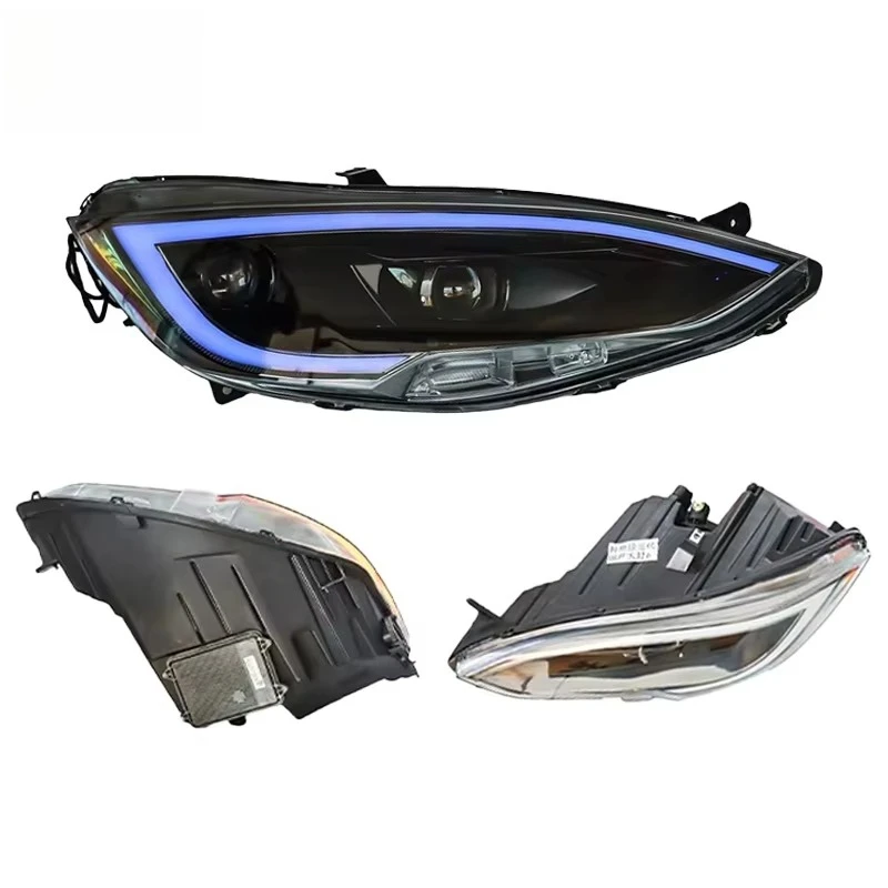 For   Model S Upgrade Kit with New Colorful Headlights for Old Model Replacement