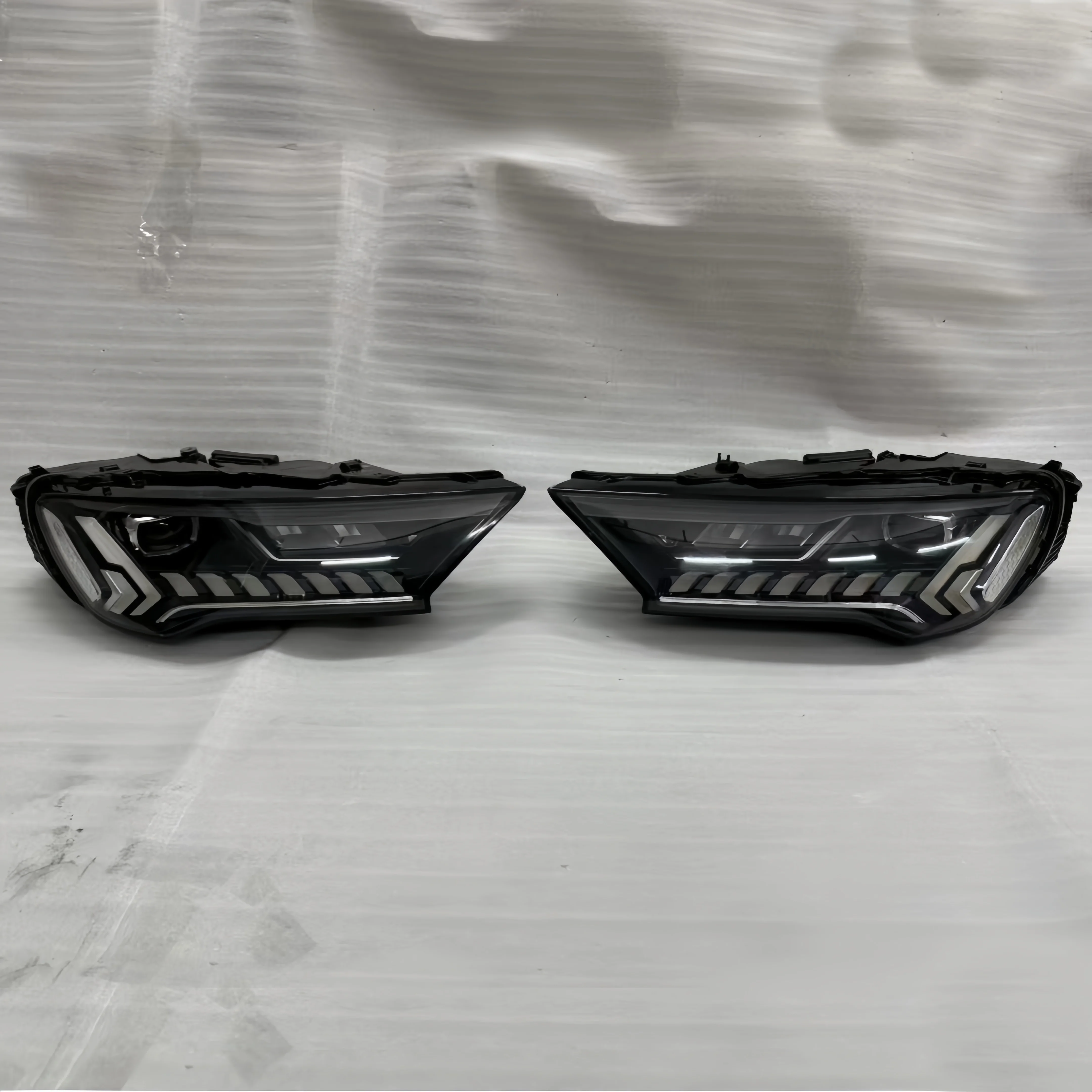 For Audi Q7 Headlight SQ7 Front Headlight Assembly 4MG Left and Right Lighting LED Diode matrix Laser Computer Module