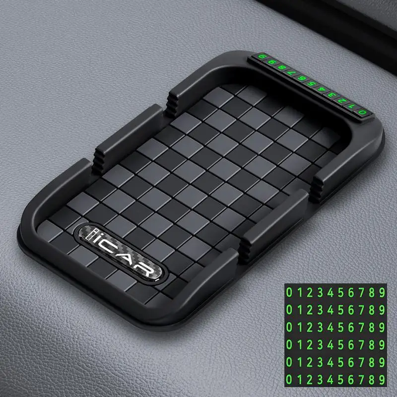 

For Chery Icar 03 Jaeco 6 J6 EV 2024 2025 Anti slip Pad Phone Stand Automotive Parts Automotive Modification Parts