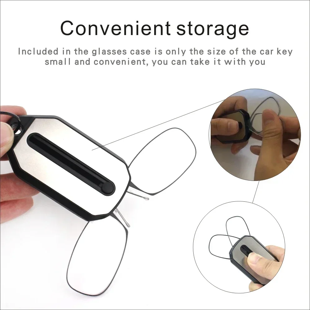 

Portable Reading Glasses Women Eyeglasses Without Temples Eyeglasses for Phone Eyeglasses Mens Fashion Magnifying Glasses