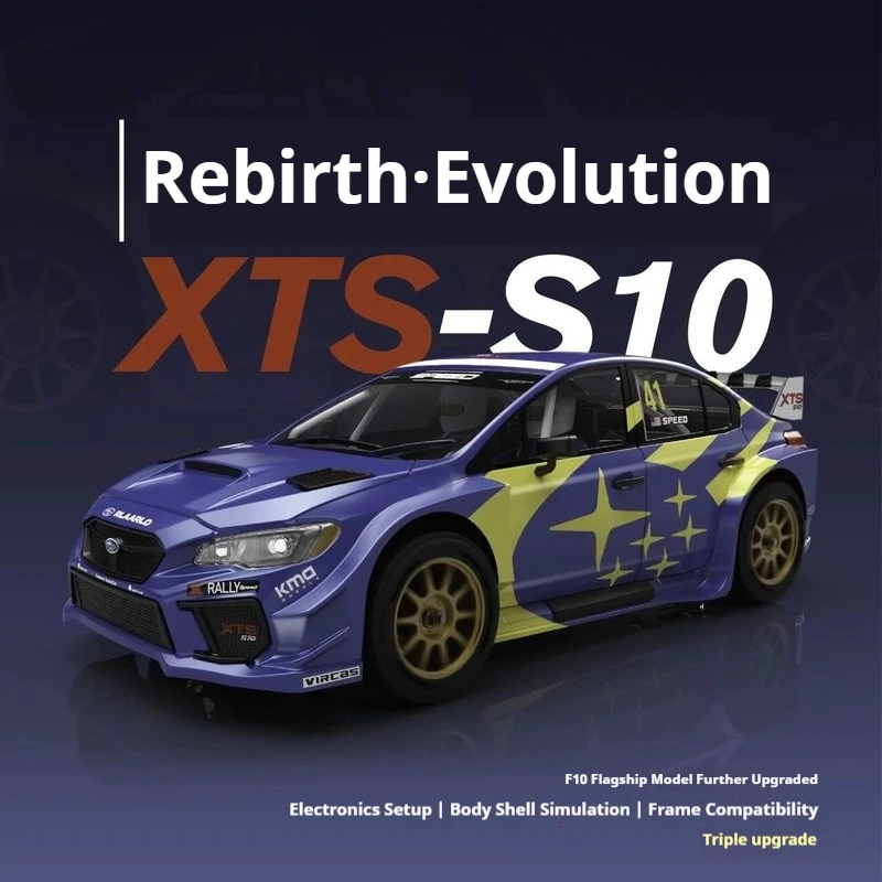 جديد بيع جيد كورولا 1:10 Xts-S10 التحكم عن بعد الكهربائية رباعية العجلات رالي السيارات على الطرق الوعرة مركبة