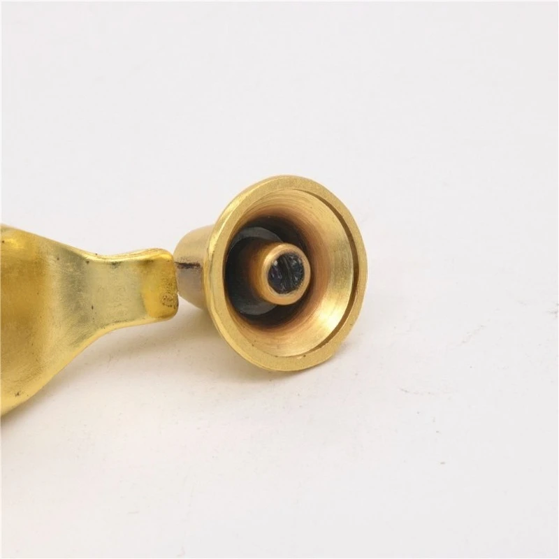 2pcs Modern Zinc Alloy Single Hole Knob, European Crystal Diamond Gold Cabinet Drawer Handle