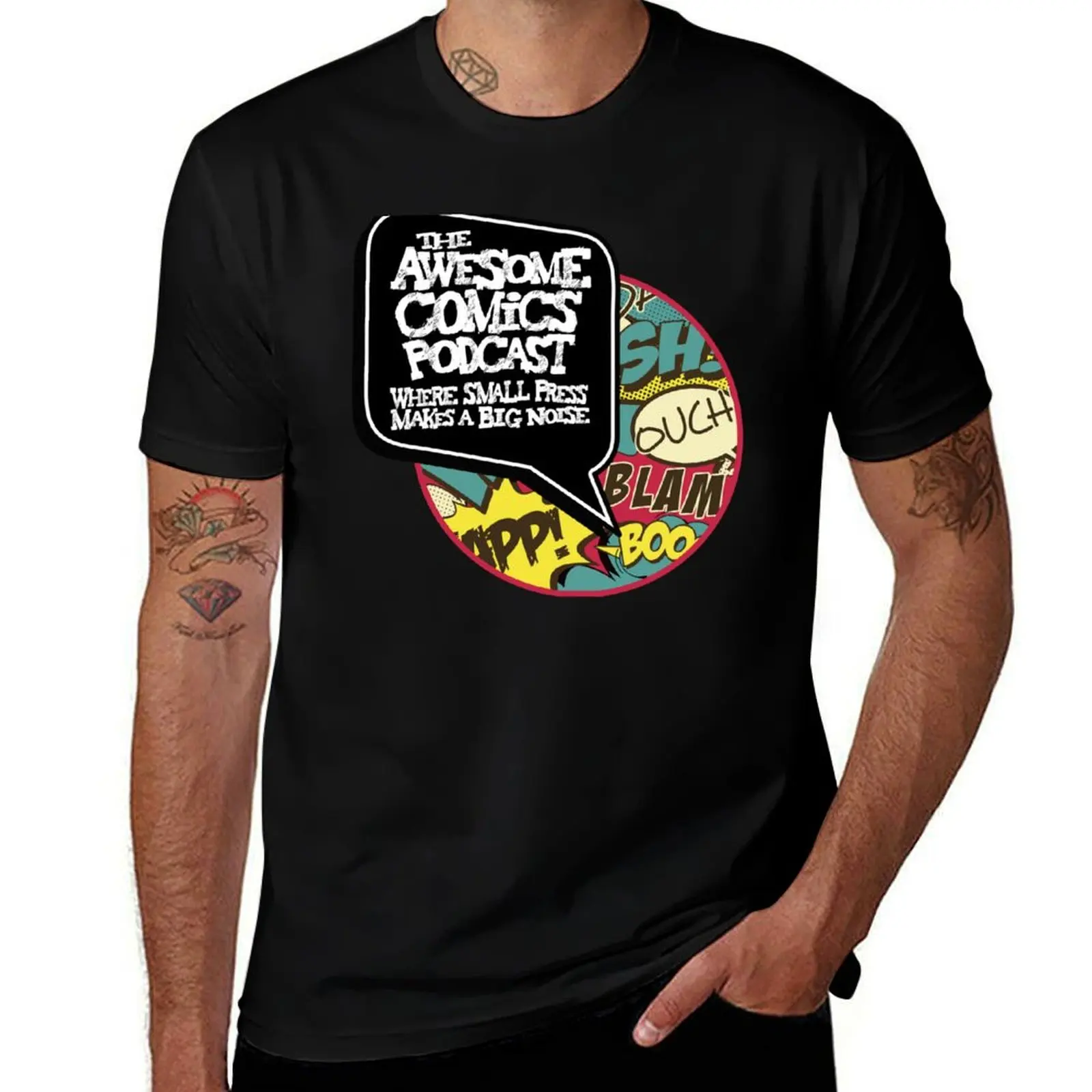 

ACP Speech Bubble (black) T-Shirt man t shirt cotton t shirt for man 100 percent cotton T-Shirt