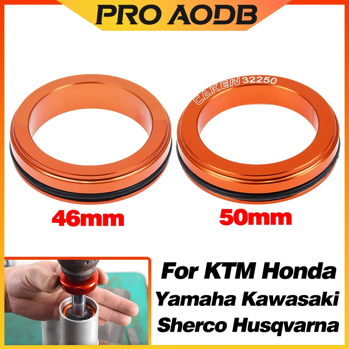 Kit de descenso de suspensión de amortiguador trasero de Motocross, 46mm/50mm, para KTM 125 150 250 300 350 450 500 EXC EXC-F SX SX-F XC XCF XCW