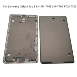 For Samsung Galaxy Tab S 8.4 SM-T705 SM-T700 T705 T700 Battery Case Door Housing Case Back Cover Repair Parts