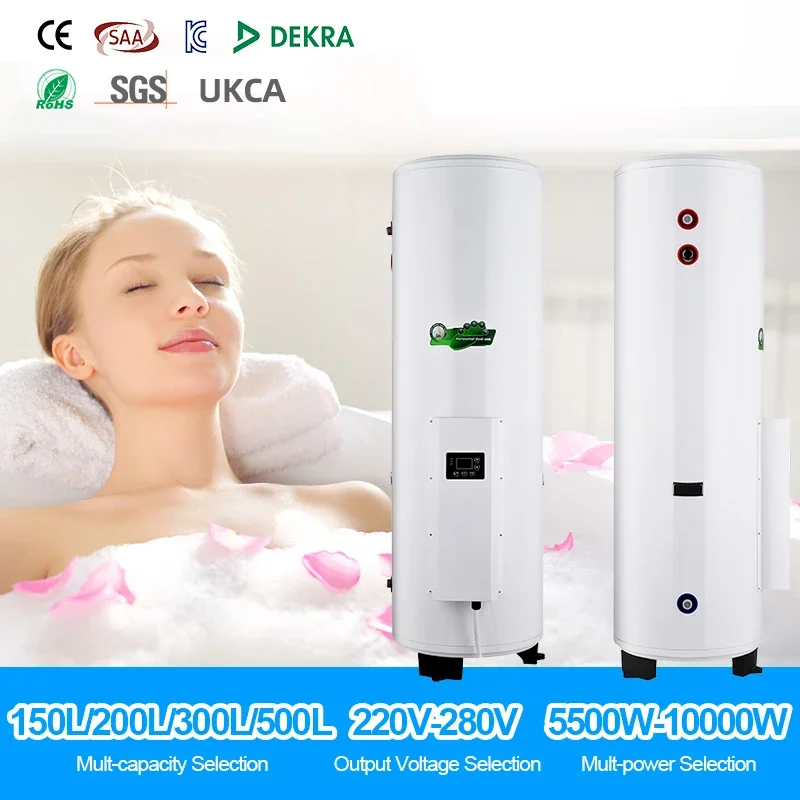 Industrial Commercial 150L 200L 300L 500L High Tank Hot Water Heater Storage Electric Water Heater for Hair Salon