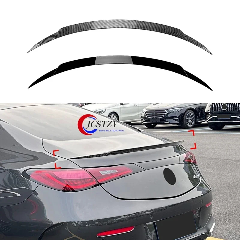 Rear Trunk Roof Spoiler Tail Wing Body Kits Trunk Lid Exterior For Mercedes-Benz CLE Coupe C236 CLE260 CLE53 CLE300 CLE450 2024
