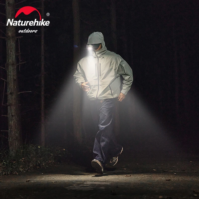 Naturehike Sensor Headlamp Outdoor Rechargeable Night Running Floodlight Fishing Headlight Waterproof Camping Atmosphere Light