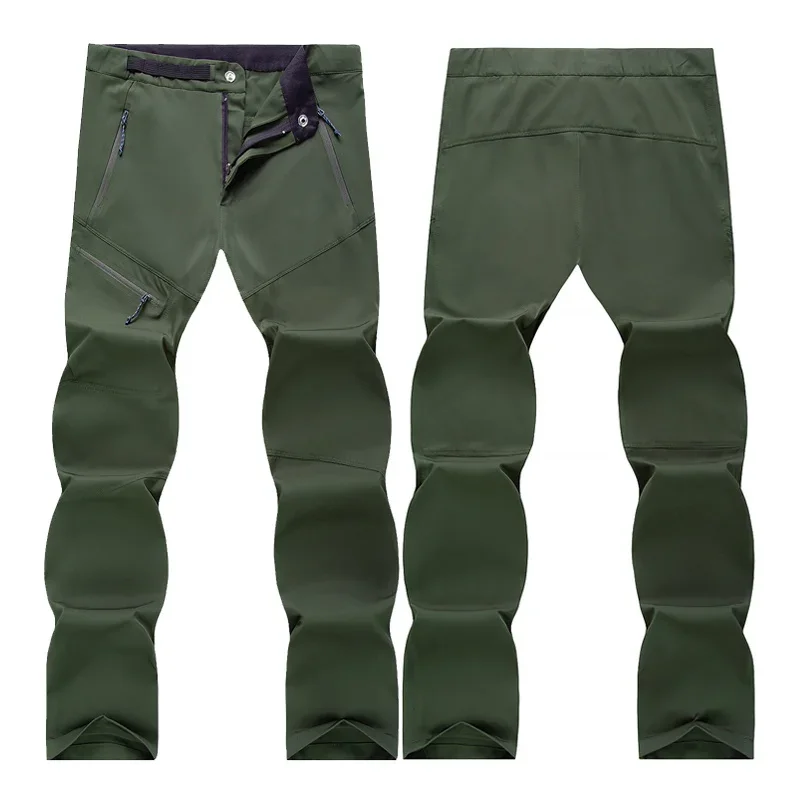 Spring Men Pants Hiking Climbing Travel Walking Elasticity Ultra-light UV Proof Outdoor Sports Hunting Camp Trousers