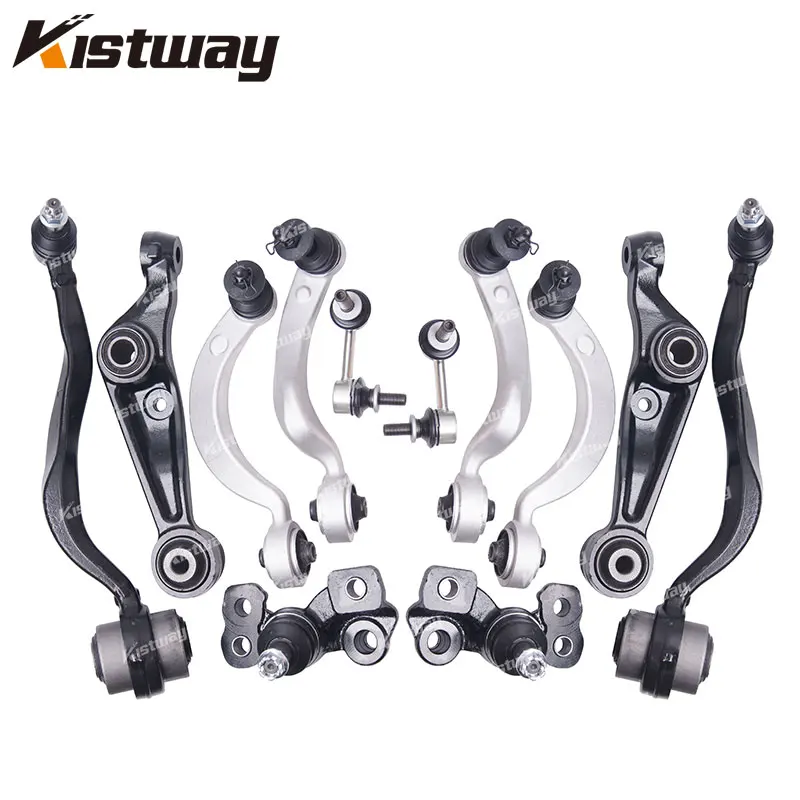 

12PCS Good Quality Front Upper Lower Control Arm Kit For Lexus LS600 LS600H LS600HL 2007-2017 4861059125 48061-59015