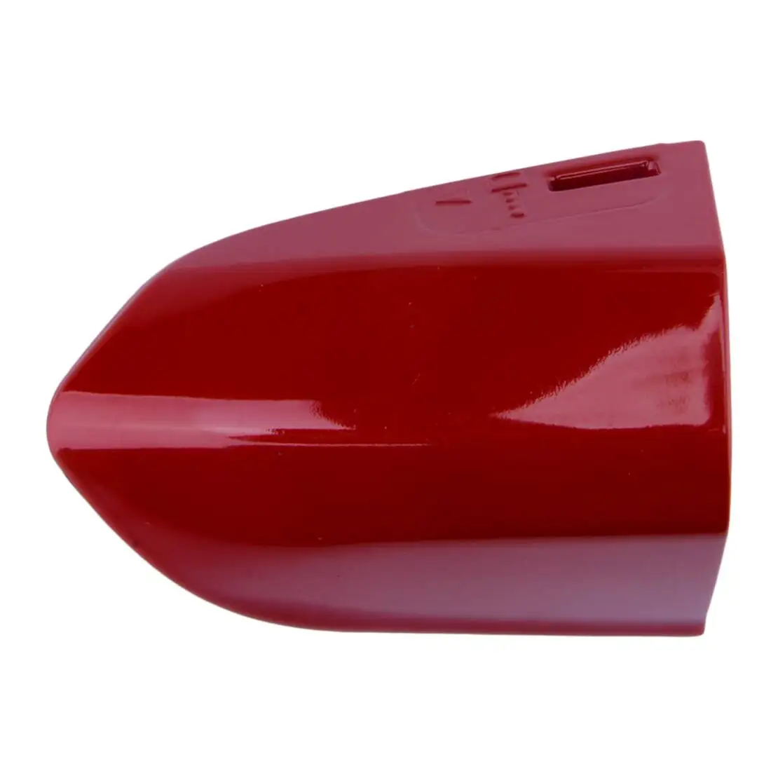 FR3Z-63218A15-AAPTM Front Left Driver Door Handle Key Lock Cap Hole Cover Fit for Ford Mustang 2015-2021 2022 Red Plastic