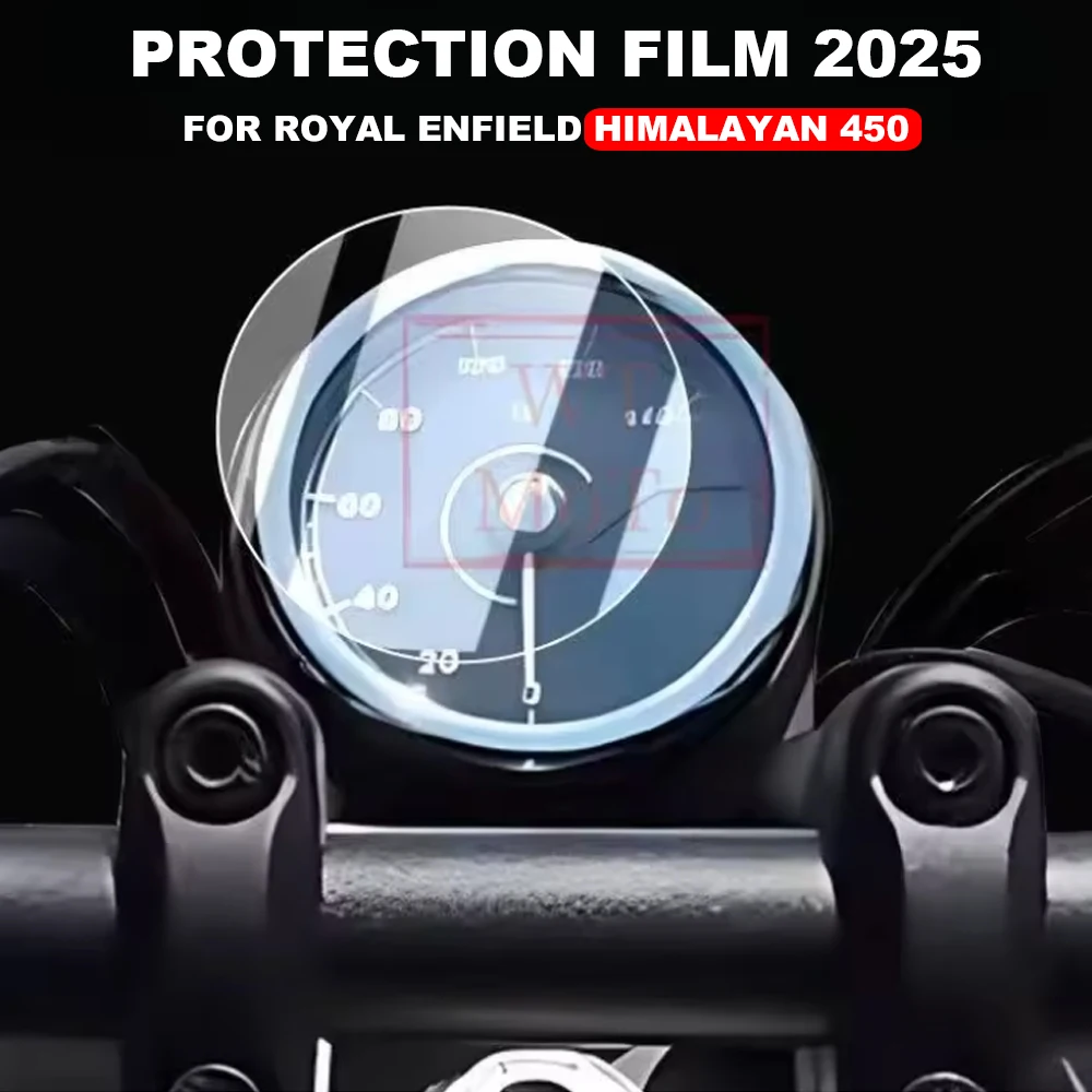

Для Royal Enfield Himalayan 450 2024+ Новая защитная пленка для приборной панели мотоцикла от царапин