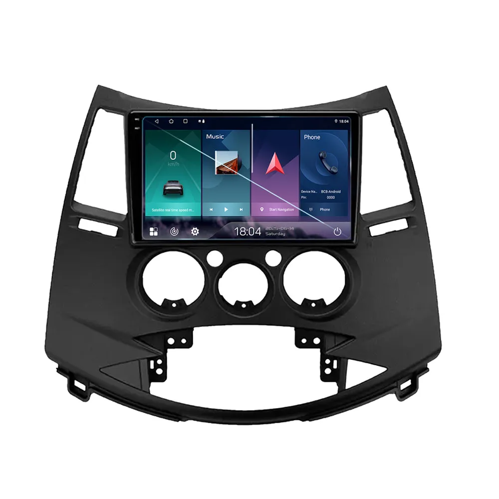 Car Radio Android 15 For Mitsubishi Grandis 1 2003 - 2011 Carplay Auto Navigation WIFI+5G BT Stereo Video Player 2Din 360 Camera