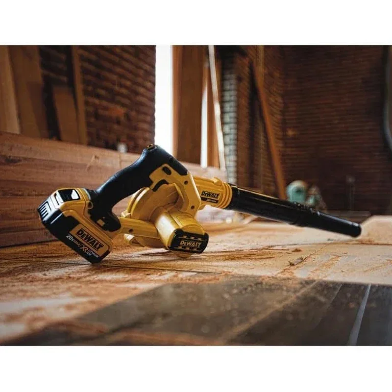 DEWALT DCE100B 20V MAX Compact Jobsite Blower, 100CFM 3-Speed Variable Trigger Lock-On for Ground Overhead Debris Clearing