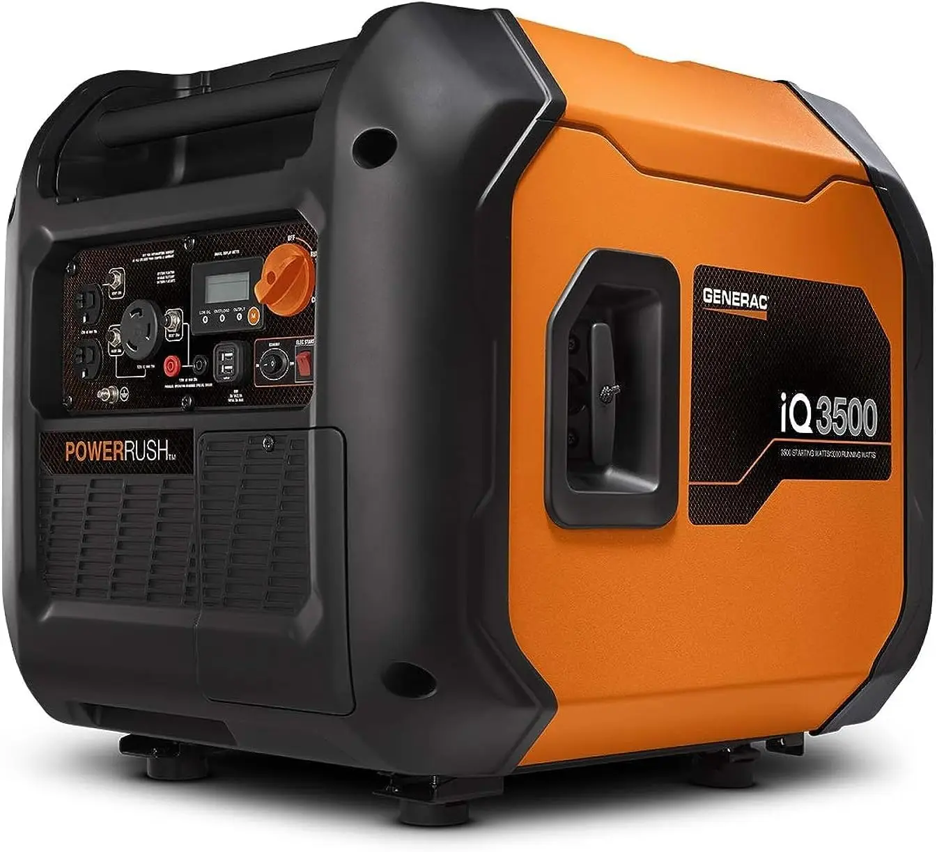 

3,500-Watt Gas-Powered Portable Inverter Generator - Durable, Lightweight Design with Parallel Capability