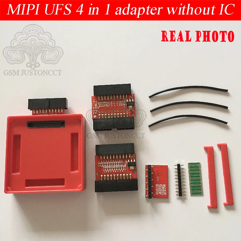 محول MIPI ufs 4 in 1 الأصلي بدون يعمل مع صندوق J-tag plus سهل وصندوق emmc 9 في 1 وufs 153/254/297