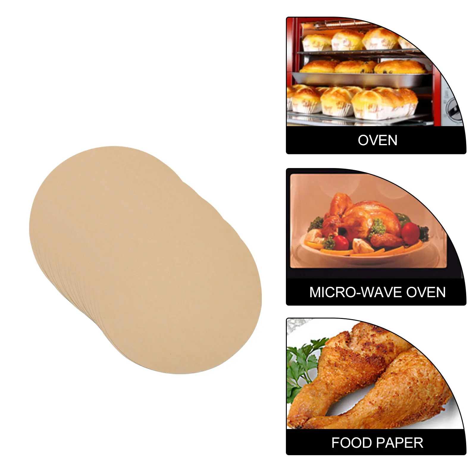 

Baking Paper Non-Stick Thickened Waterproof Multi-Function Parchment Paper For Cookies Grilling Vegetables Fish Meat