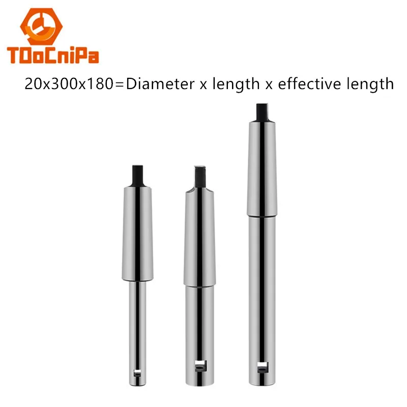 Morse taper shank No. 3 boring machine tool bar diameter 15-35 total length 250 extended floating 90degree rough boring tool bar