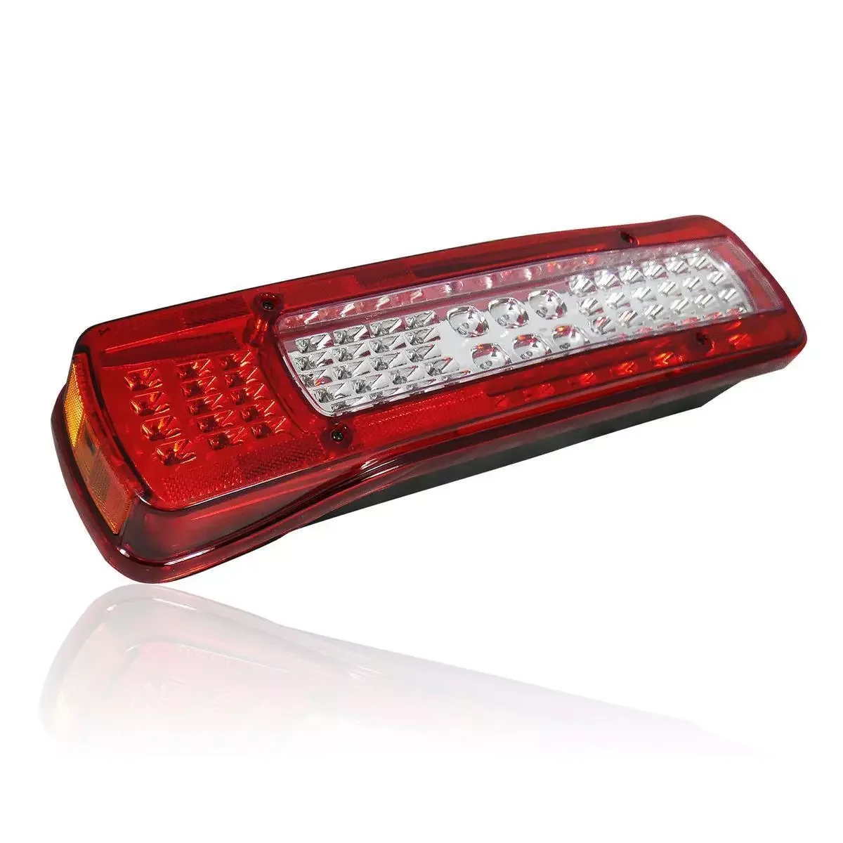 2PCS LED Tail Lights For Volvo FH FM With Buzzer Rear Turn Signal Stop Brake Fog Lamp Reversing Warning Light