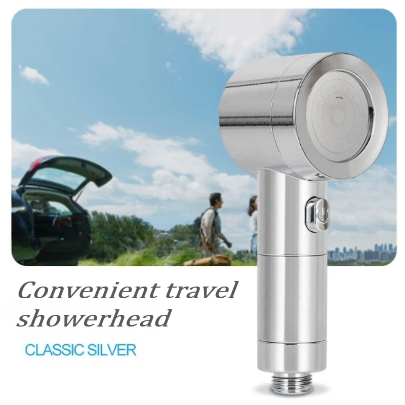 

Портативная ручная насадка для душа для автофургонов, тропический душ, душ под давлением, водонагреватель, фильтр для душа, водосберегающая насадка для душа