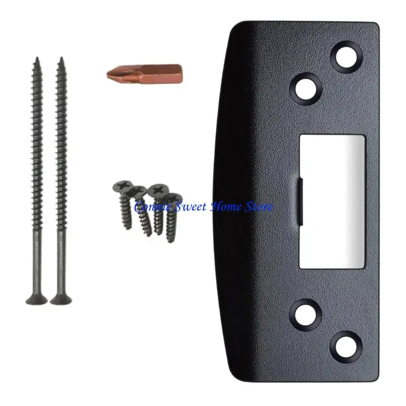 LXAF Door Strikes Plate Lock Tongue Buckle Plate For Damaged Door Frame Repair