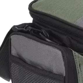 /Bi-Color /600D /Oxford Cloth Waterproof Fishing Bag With Removable Shoulder Strap And Waistband For Storing Bait Pliers Rods Ta