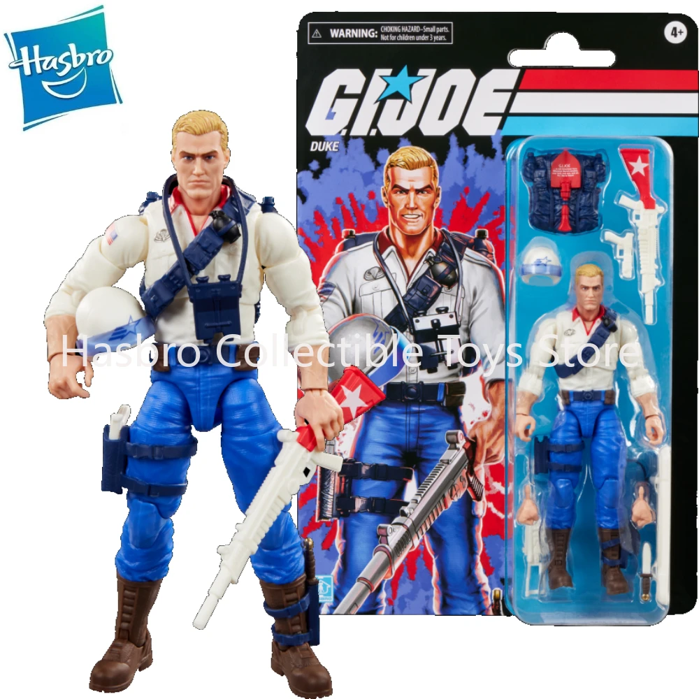 En stock G.I. Figura de Acción Coleccionable Joe GI Joe Classified Retro Cardback USA Duke 250th Exclusive, Modelo de Juguete, Regalo para Aficionados