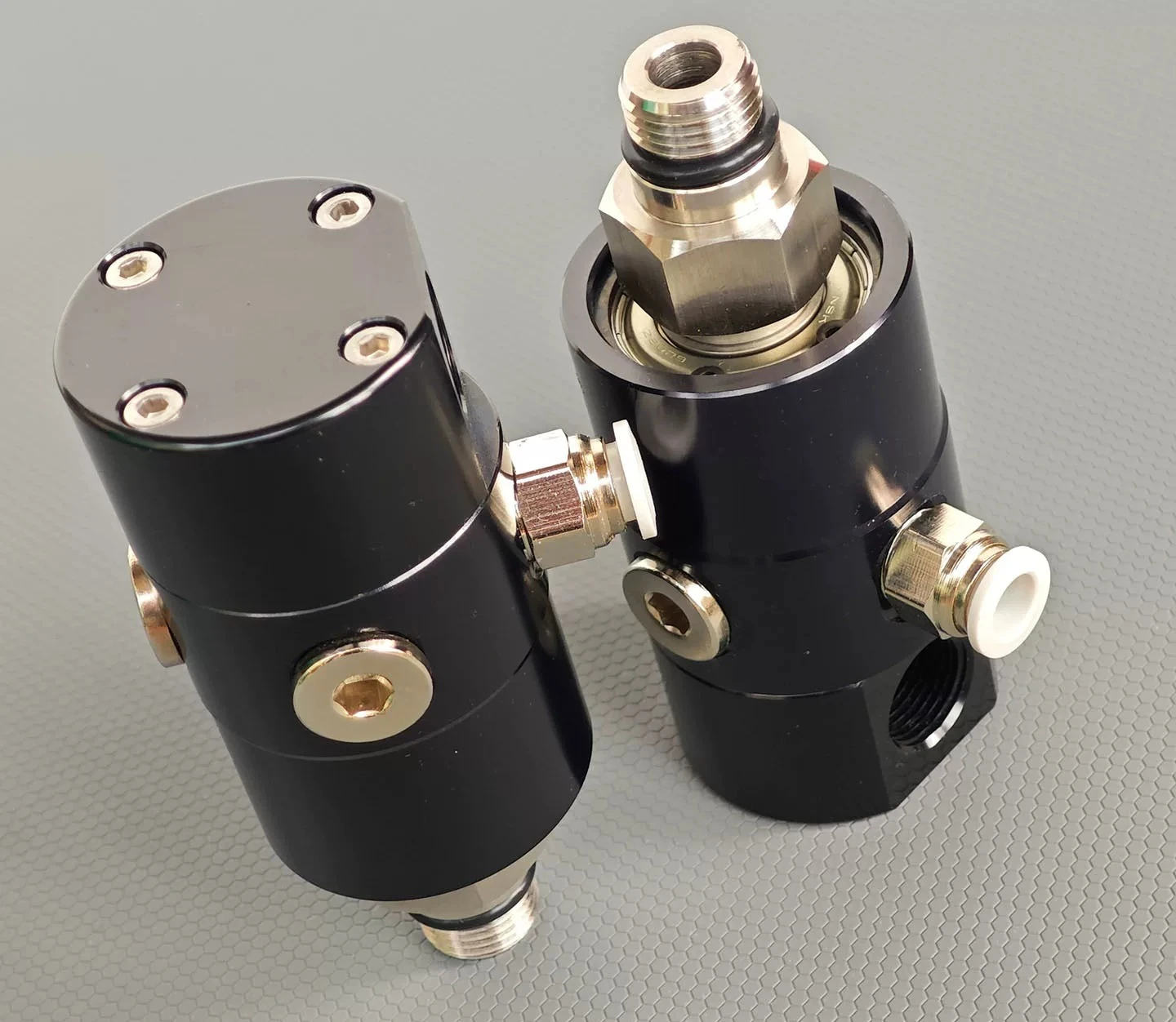 1pcs High‑Speed High‑Pressure Rotary Union For CNC Machine Tool Spindle Through‑Coolant Water Outlet Replacement Rotary Joint