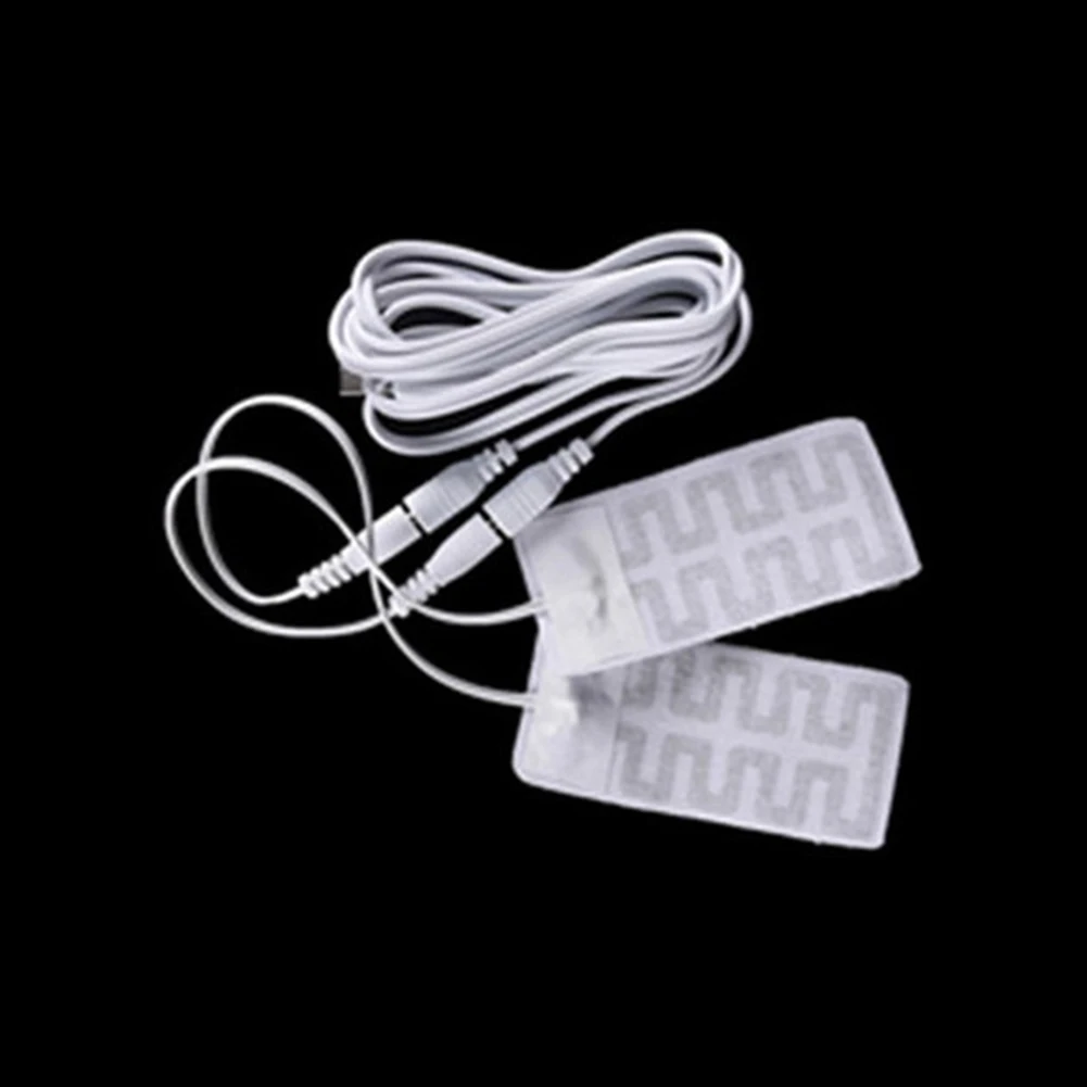 Clothes Heating Pad Carbon Fiber Hand Feet Neck Warmer Waterproof Electric Fever Sheet USB Charging for Winter Outdoor