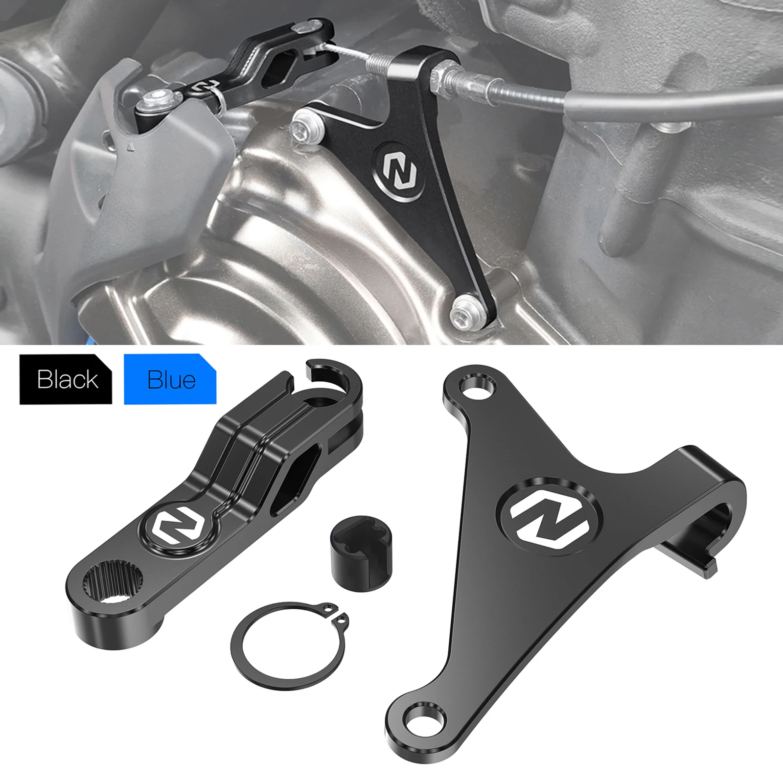

For Yamaha Tenere 700 2019-2024 Clutch Arm Extension Clutch Lever Bracket For Yamaha YZF R7 22-23 XSR700 18-2023 MT-07 2018-2022