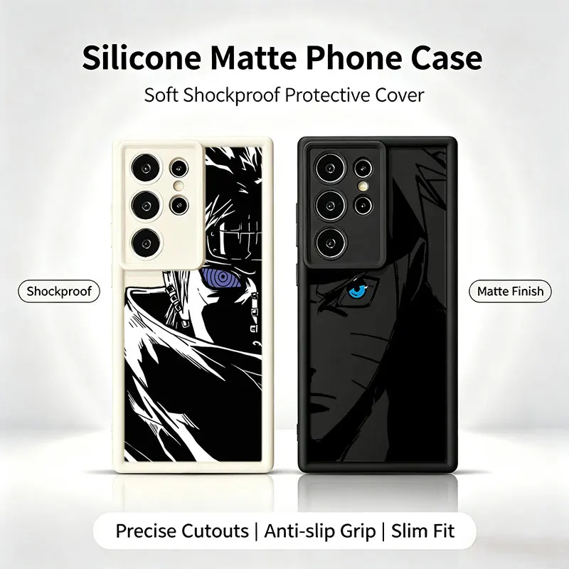 Anime Pain Naruto Silikon-Handyhülle für Samsung Galaxy S26 S25 S24 S23 S22 Ultra Plus S21 S20 FE Stoßfeste Schutzhülle