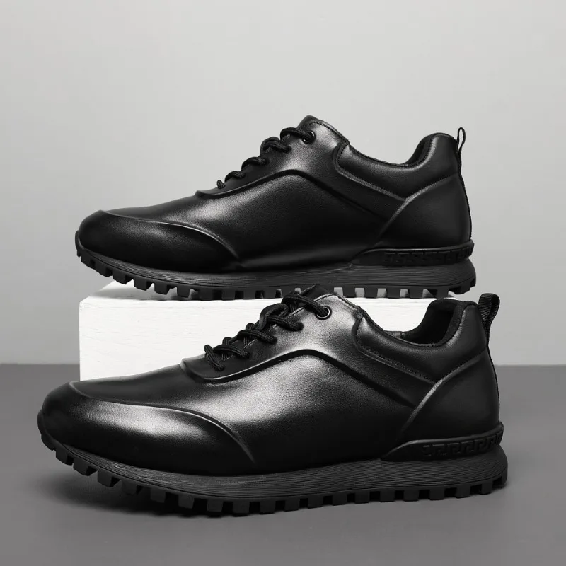 

Men's Casual Shoes Sports Leather Shoes Men Designer Sneakers Comfortable Male Mens Leather Shoes for Men