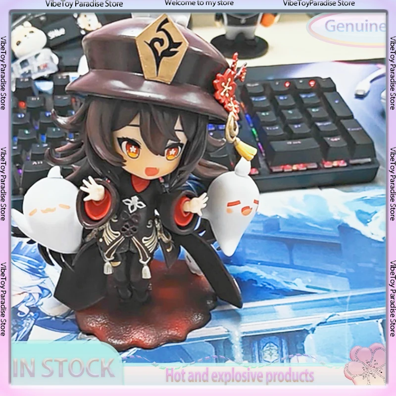 Gk Genshin Impact Q-versie Handgemaakte walnoot Animatie Spot Game Omringende mooie tafelbladdecoratie Tide Play Model Doll Gift