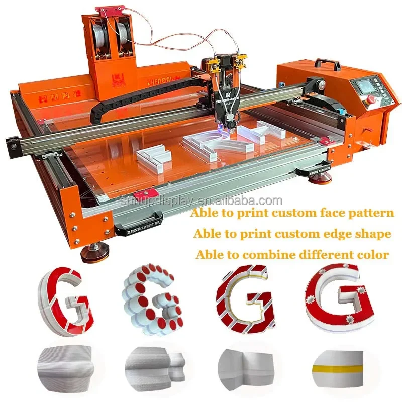 2023 new 3d sign print maker letter 3d printer 3d printer big size letter letter making machine guangdong printer