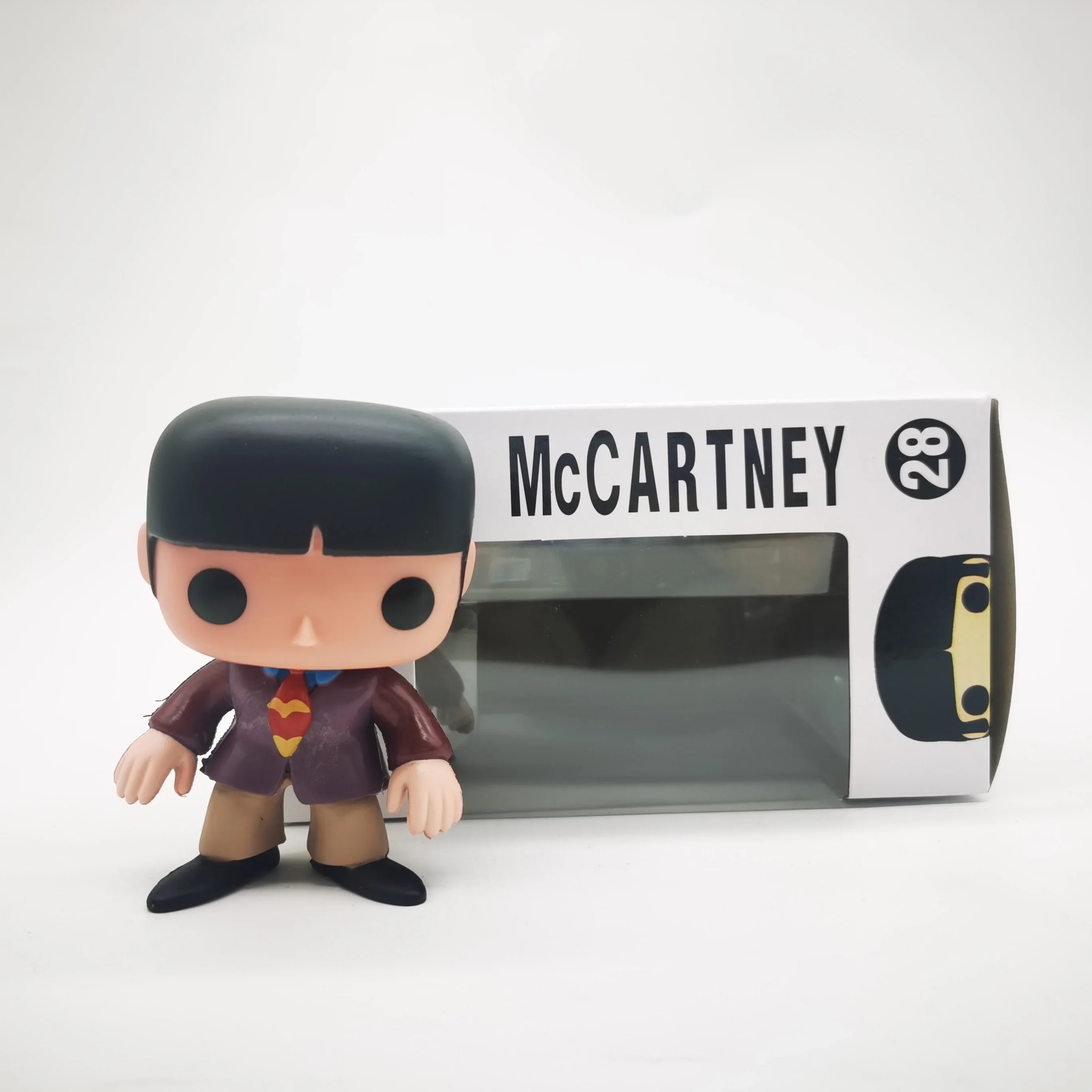 Wysokiej jakości anime Beatle Paul McCartney # 28 Winylowych Figur Akcji Kolekcjonerskich Model Zabawek Popstyle Dla Dzieci Prezent na Boże Narodzenie