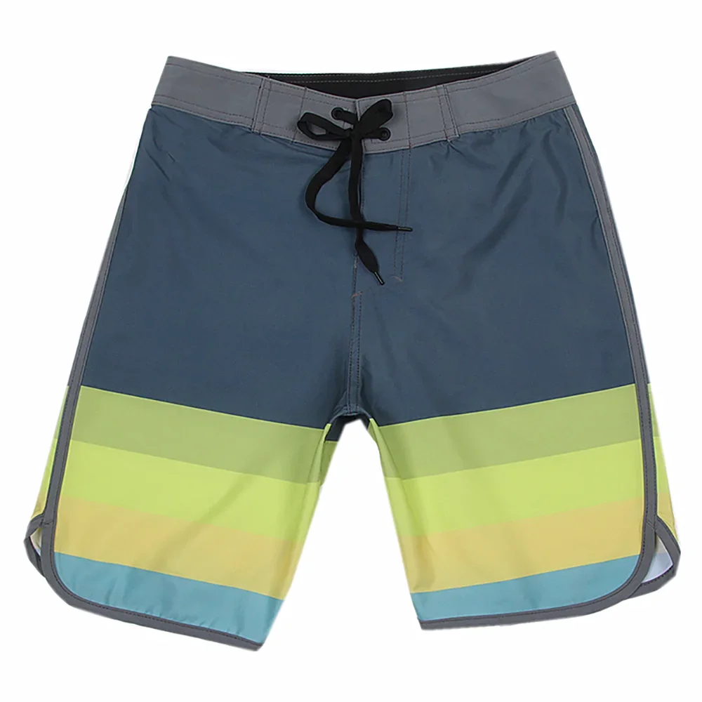 Summer stretch waterproof quick-drying men's shorts casual sports shorts surf beach pants swimming trunks plus size beach shorts