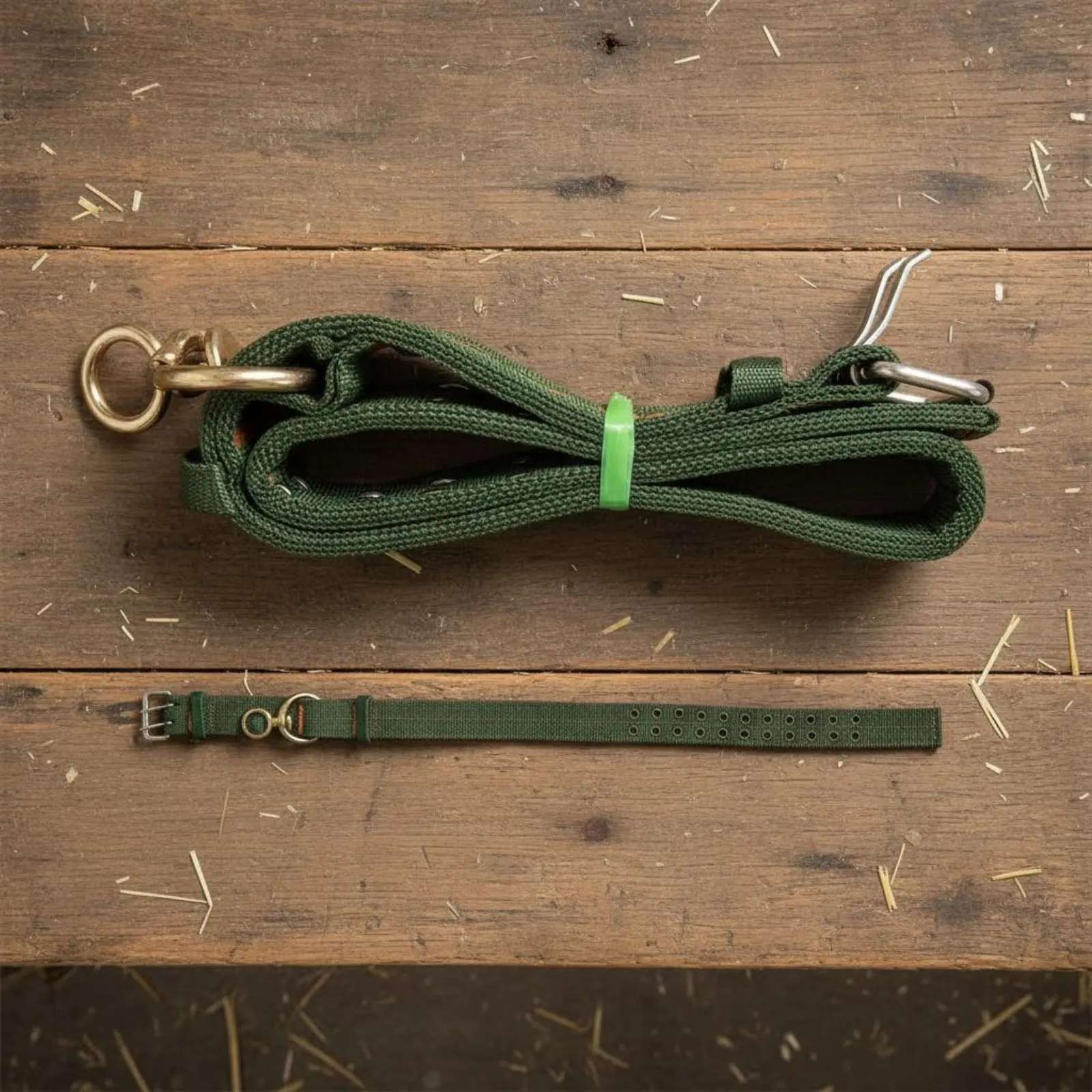 

Cattle Halter Wear-Resistant Sturdy Duty Male Bovine Neck Strap Livestock Headstall Long-Lasting Canvas Livestock Harness