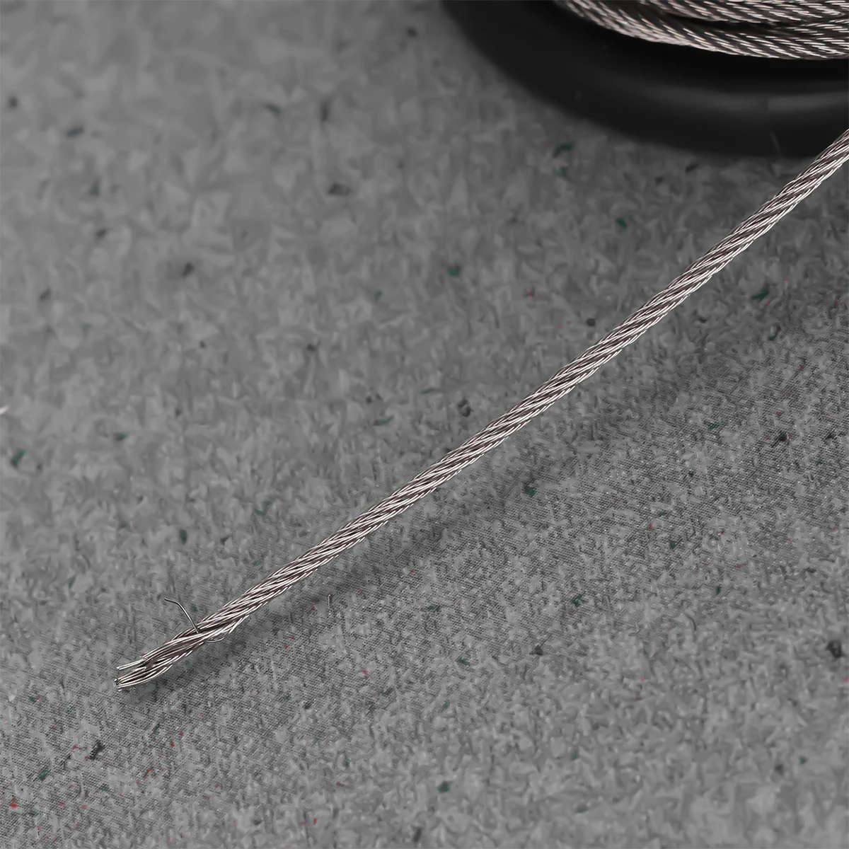 

50M 1.5Mm Stainless Steel Wire Spool Aluminum Crimping Loop Sleeve Picture Frame Hanging Clothes Line Lifting Rope 1010Mpa